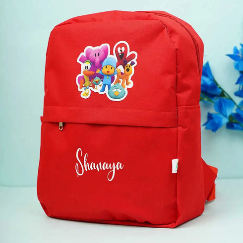 Personalized Printed Backpack Combo for Kids